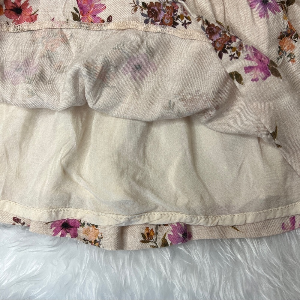 Zara Baby Girl Floral Dress 6-9 months - Picture 7 of 9